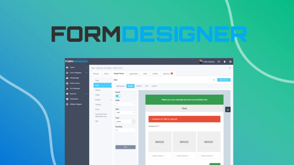 Formdesigner One-Time Payment. Lifetime Deal. Review